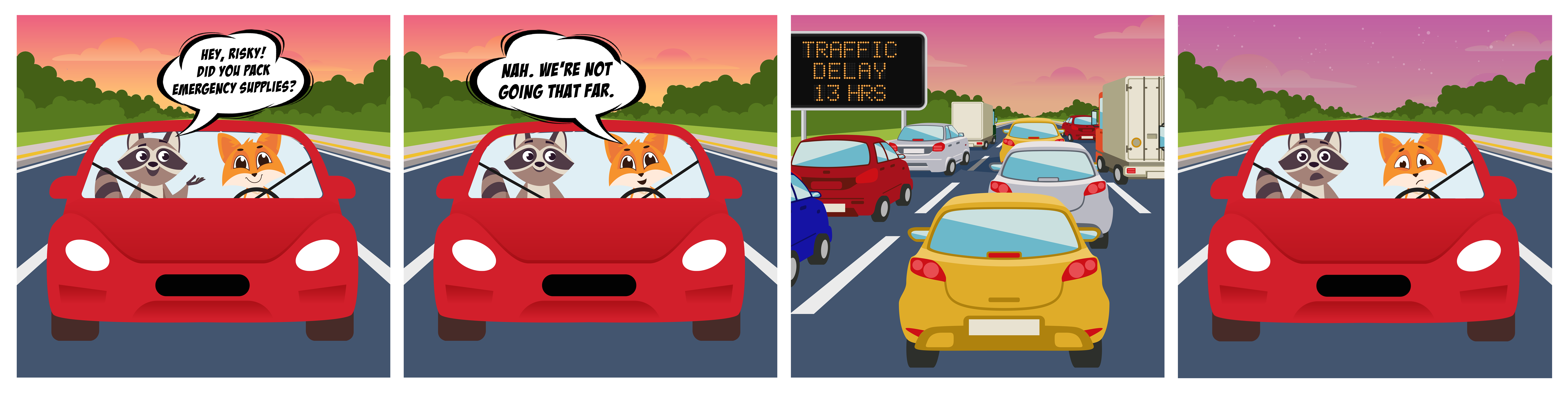 V2 I2 "Risky Takes a Road Trip"