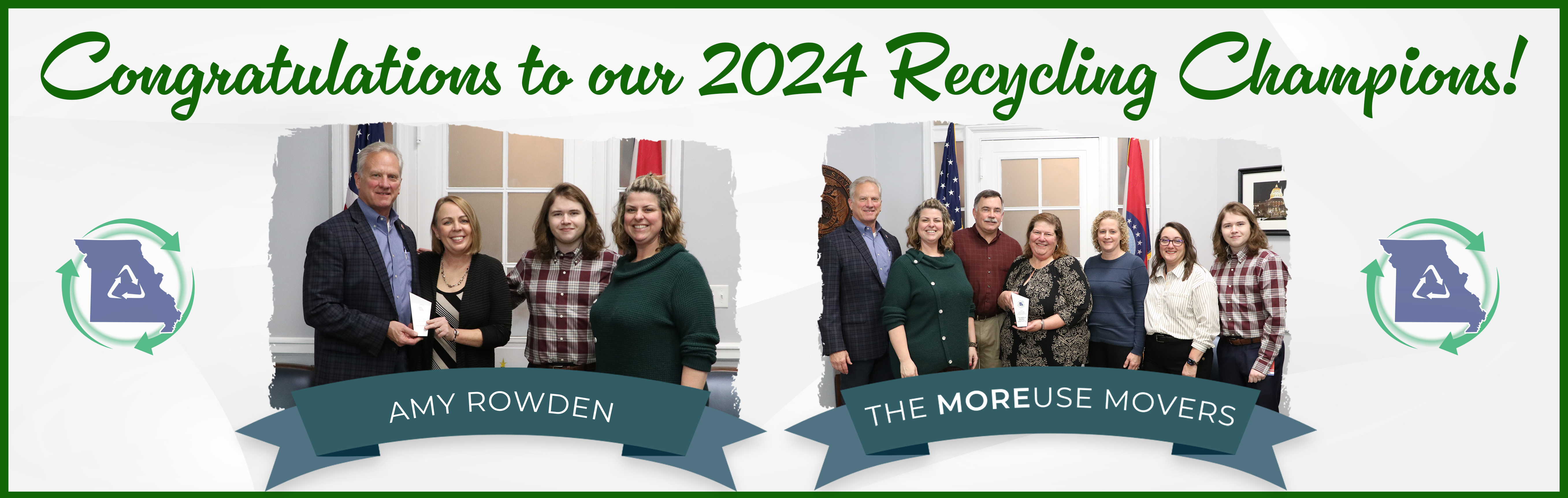 Congratulations to our 2025 Recycling Champions!